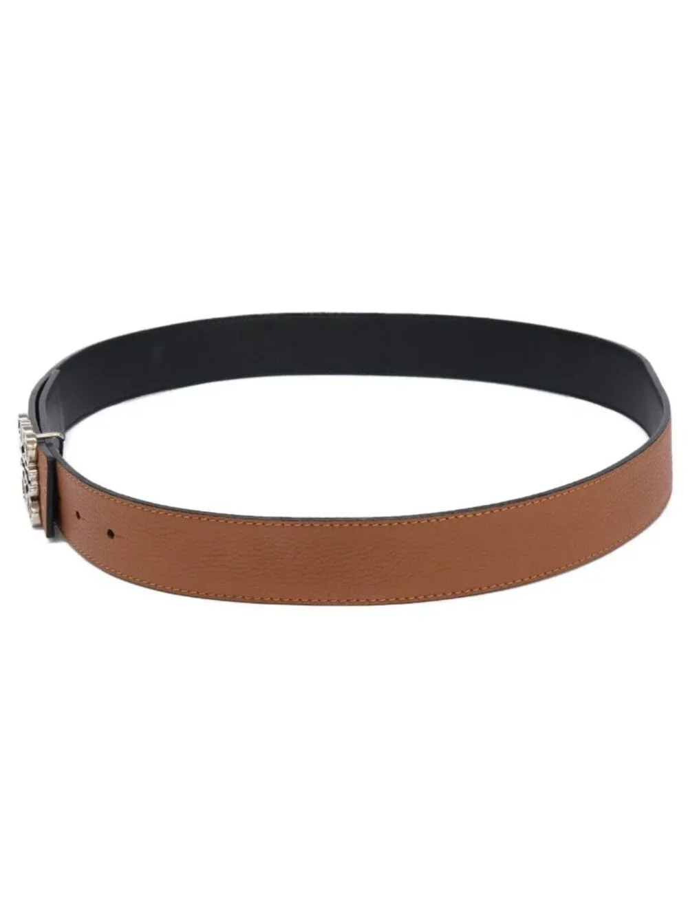 Loewe Reversible Anagram Smooth Calf &soft Grain Belt